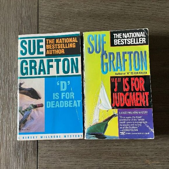 BOOKS ANY 4 FOR $6 - SUE GRAFTON paperback & hardback OTHER AUTHORS AVAILABLE - Picture 2 of 5